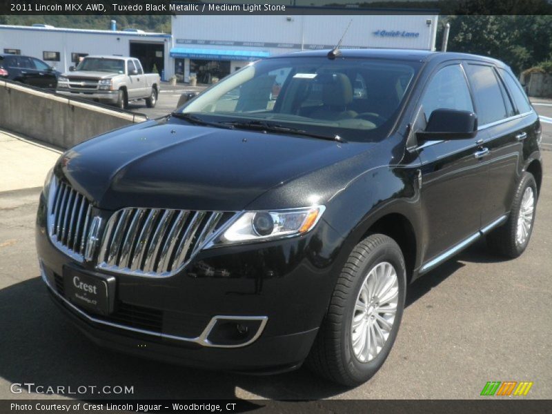Tuxedo Black Metallic / Medium Light Stone 2011 Lincoln MKX AWD