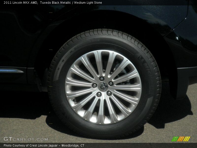 Tuxedo Black Metallic / Medium Light Stone 2011 Lincoln MKX AWD