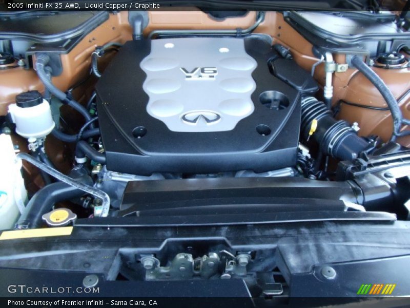 Liquid Copper / Graphite 2005 Infiniti FX 35 AWD
