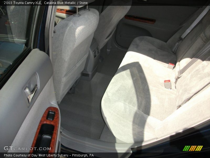 Catalina Blue Metallic / Stone 2003 Toyota Camry XLE