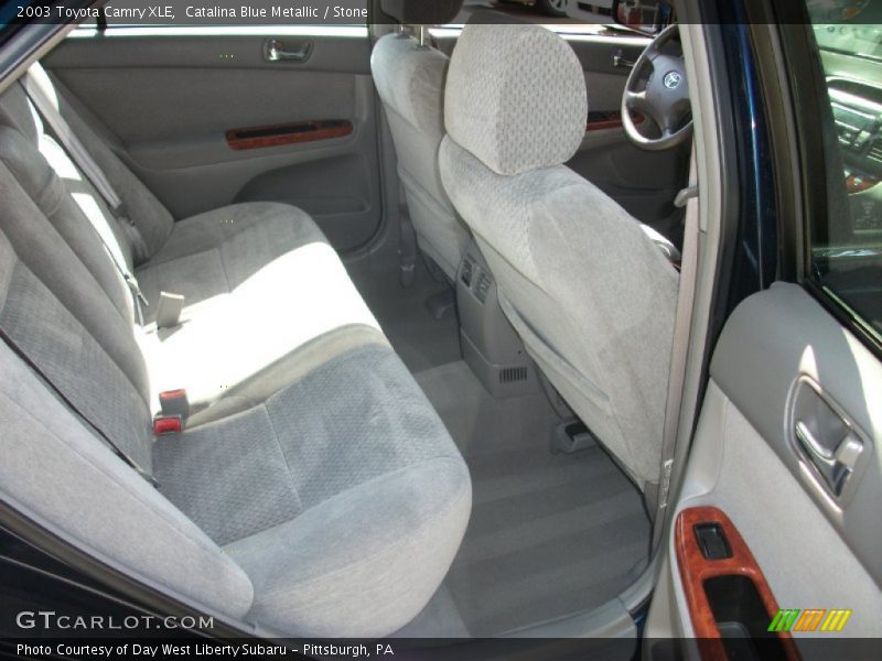 Catalina Blue Metallic / Stone 2003 Toyota Camry XLE