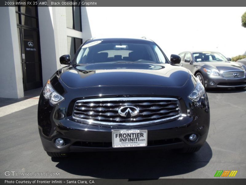 Black Obsidian / Graphite 2009 Infiniti FX 35 AWD
