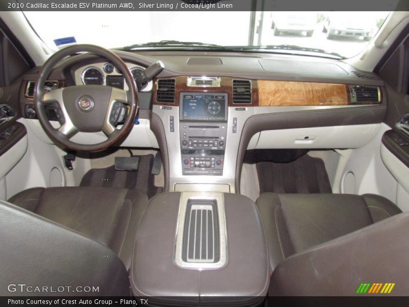 Dashboard of 2010 Escalade ESV Platinum AWD