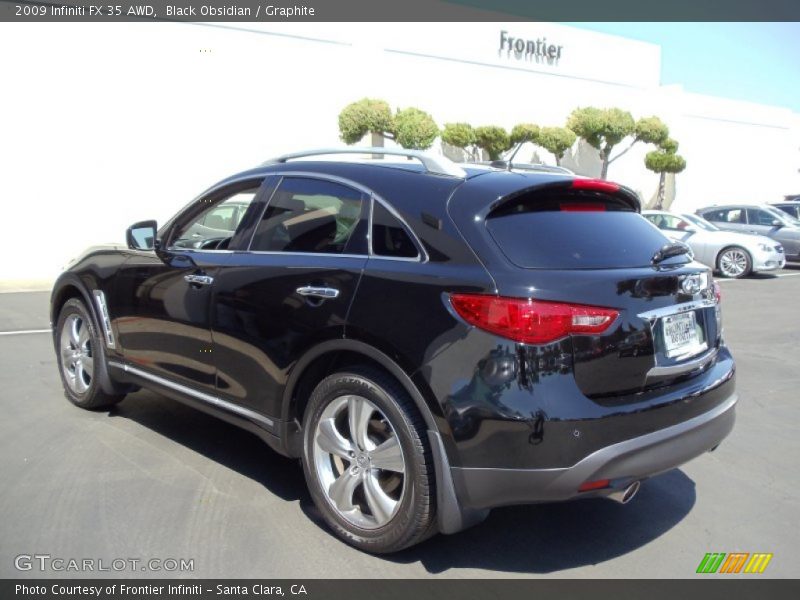 Black Obsidian / Graphite 2009 Infiniti FX 35 AWD