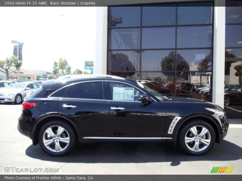 Black Obsidian / Graphite 2009 Infiniti FX 35 AWD