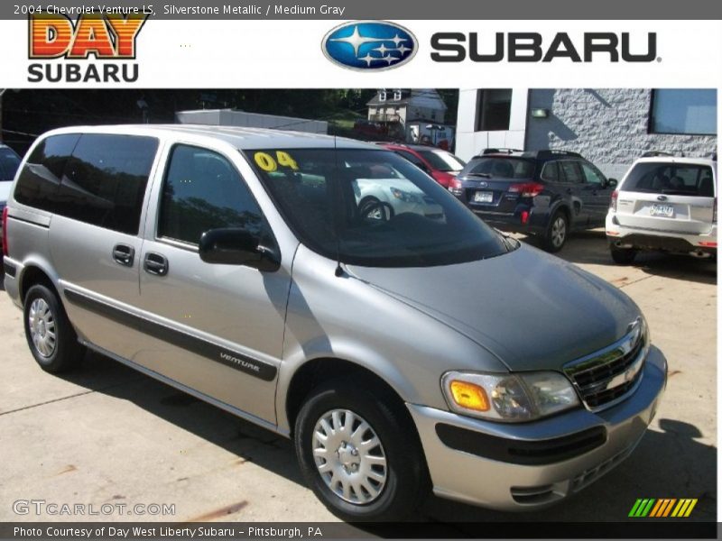 Silverstone Metallic / Medium Gray 2004 Chevrolet Venture LS