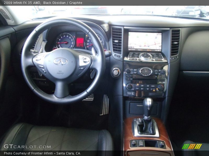 Black Obsidian / Graphite 2009 Infiniti FX 35 AWD
