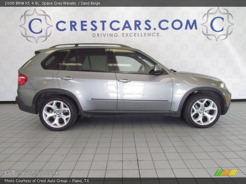 Space Grey Metallic / Sand Beige 2008 BMW X5 4.8i