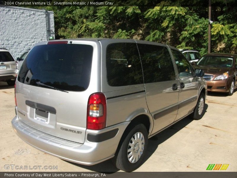 Silverstone Metallic / Medium Gray 2004 Chevrolet Venture LS
