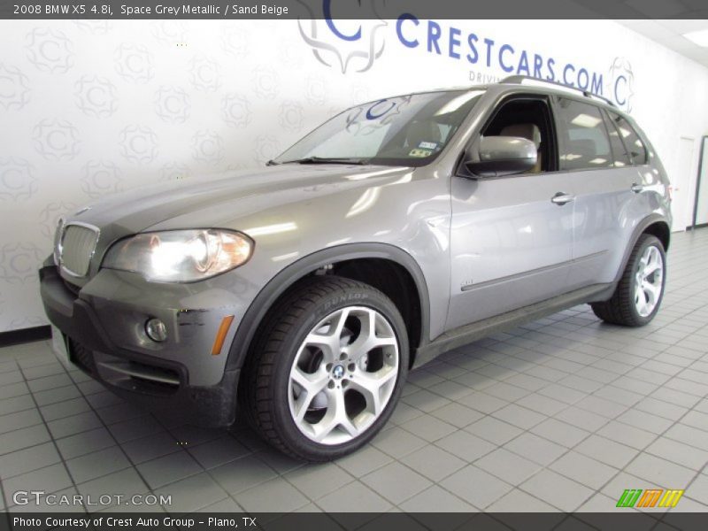 Space Grey Metallic / Sand Beige 2008 BMW X5 4.8i