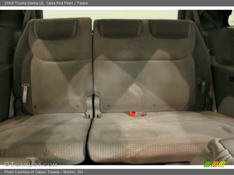 Salsa Red Pearl / Taupe 2009 Toyota Sienna LE