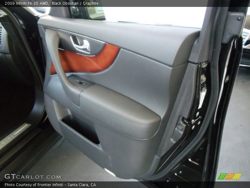 Black Obsidian / Graphite 2009 Infiniti FX 35 AWD