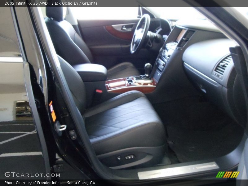 Black Obsidian / Graphite 2009 Infiniti FX 35 AWD