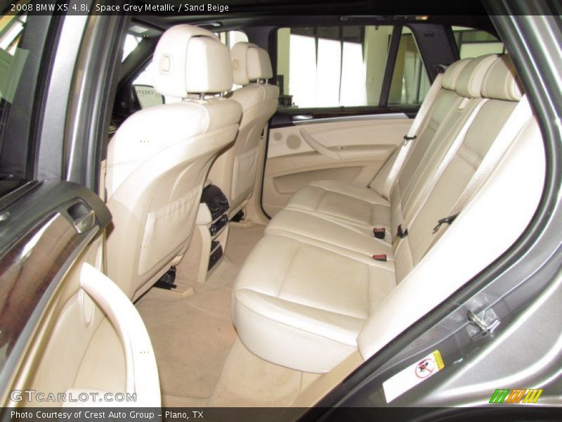 Space Grey Metallic / Sand Beige 2008 BMW X5 4.8i