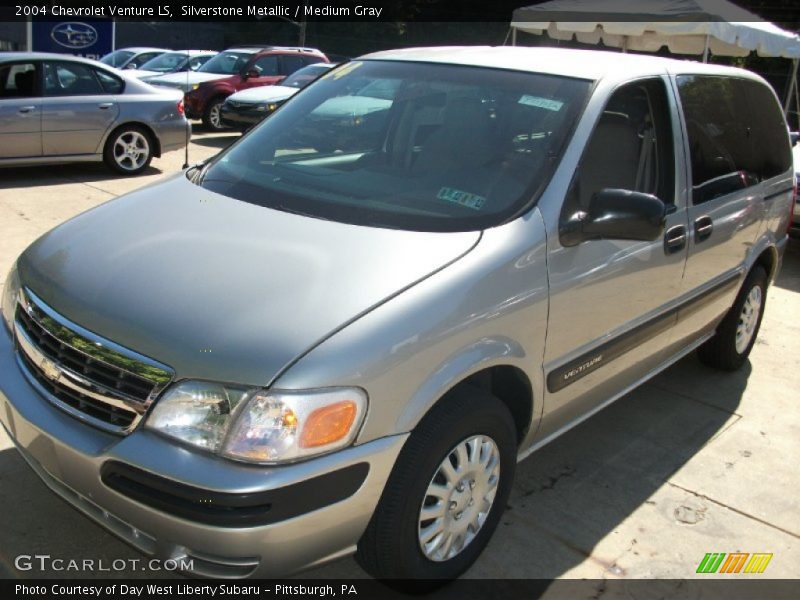 Silverstone Metallic / Medium Gray 2004 Chevrolet Venture LS