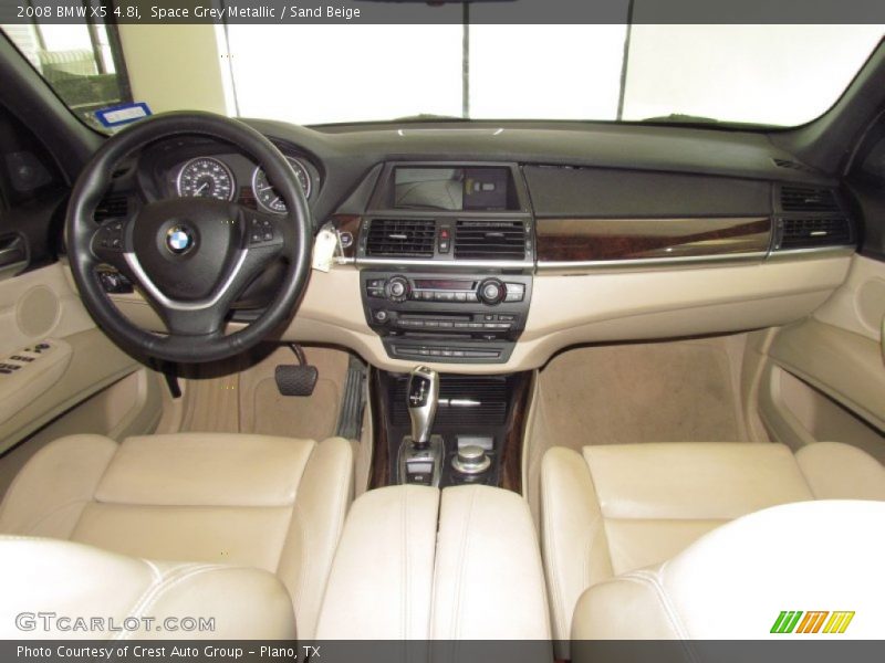 Space Grey Metallic / Sand Beige 2008 BMW X5 4.8i