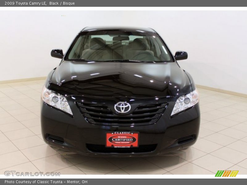 Black / Bisque 2009 Toyota Camry LE