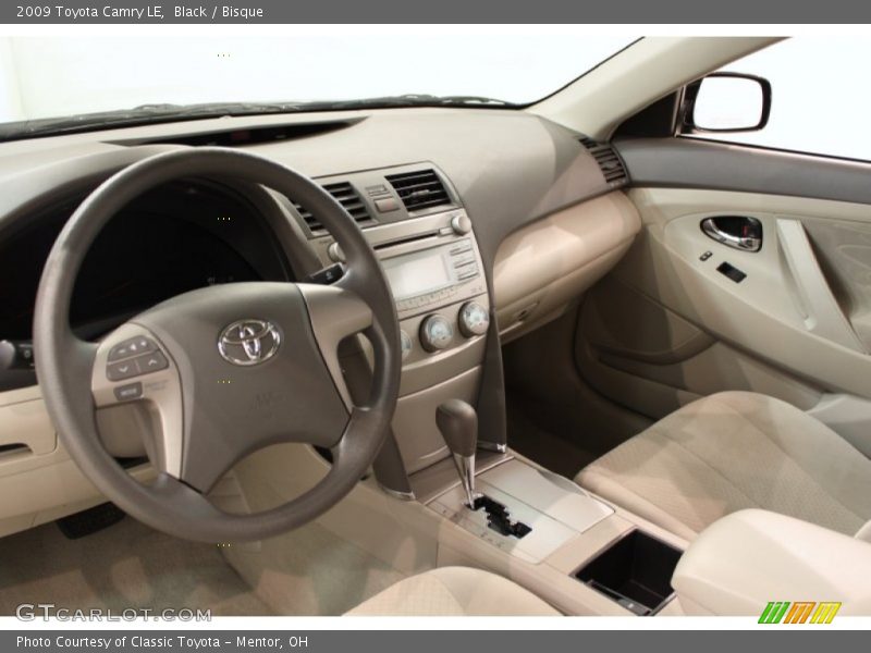 Black / Bisque 2009 Toyota Camry LE