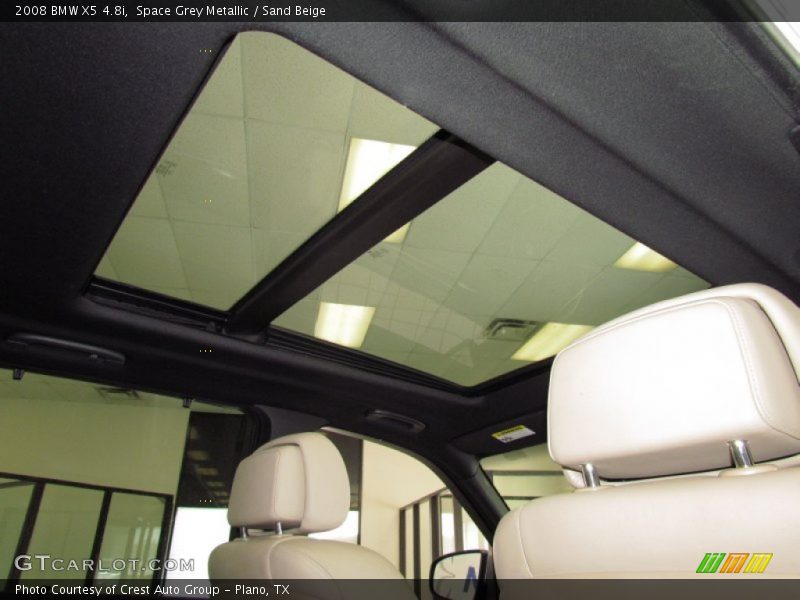 Space Grey Metallic / Sand Beige 2008 BMW X5 4.8i
