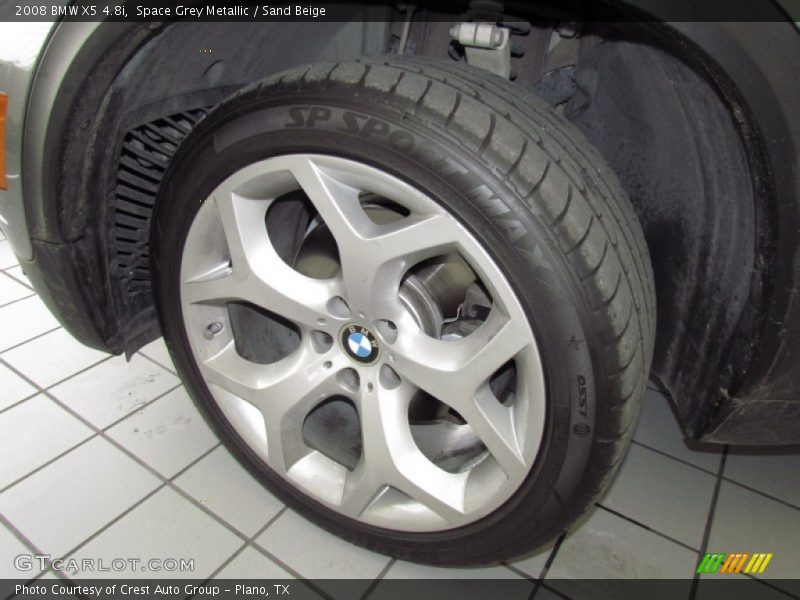 Space Grey Metallic / Sand Beige 2008 BMW X5 4.8i