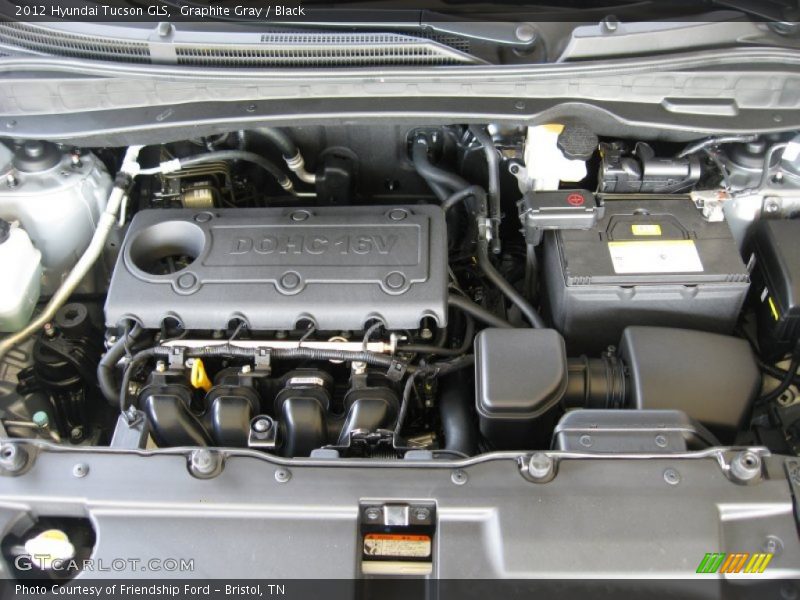  2012 Tucson GLS Engine - 2.4 Liter DOHC 16-Valve CVVT 4 Cylinder