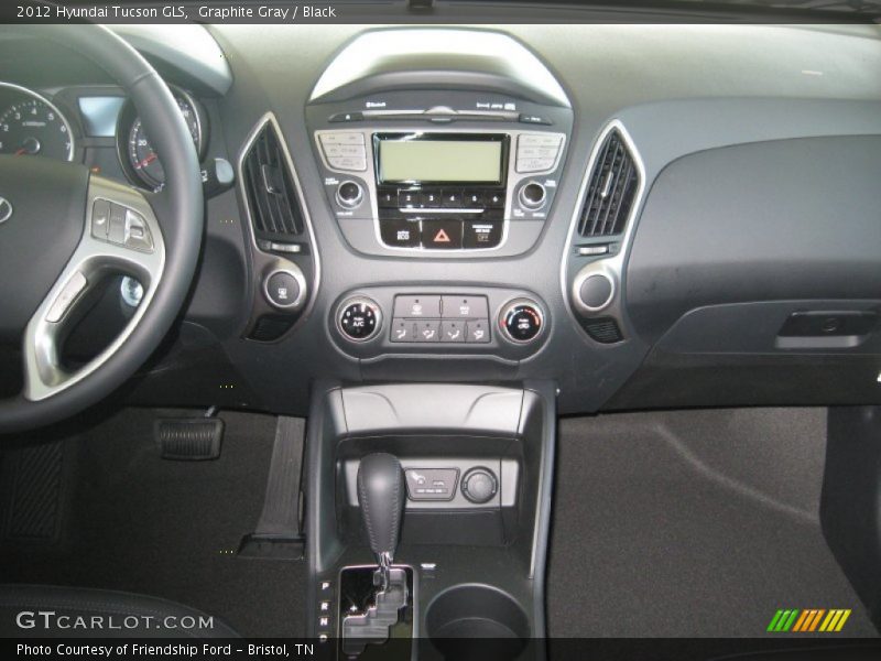 Graphite Gray / Black 2012 Hyundai Tucson GLS