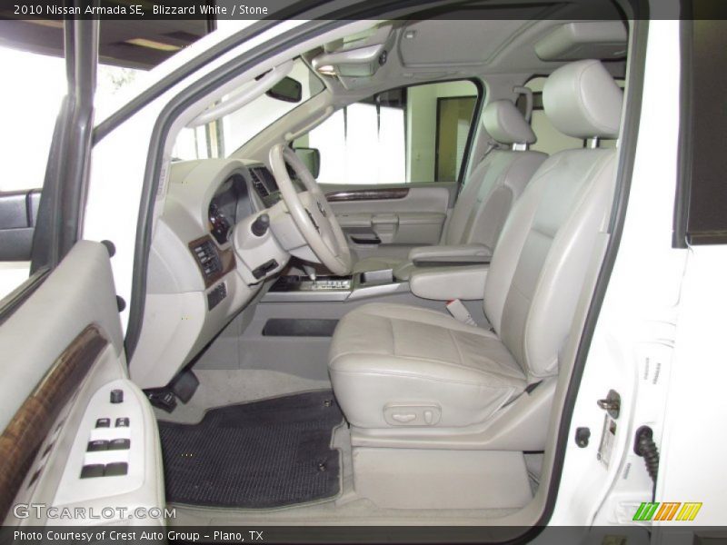 Blizzard White / Stone 2010 Nissan Armada SE