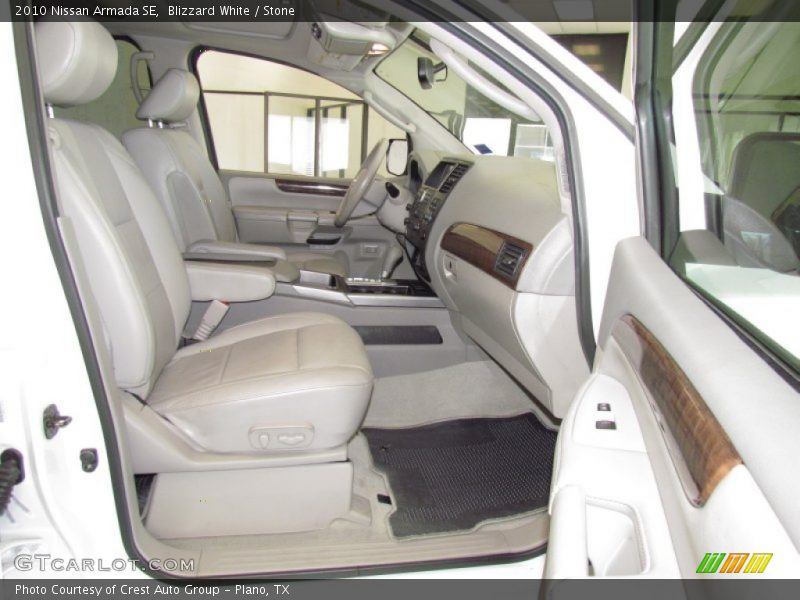 Blizzard White / Stone 2010 Nissan Armada SE