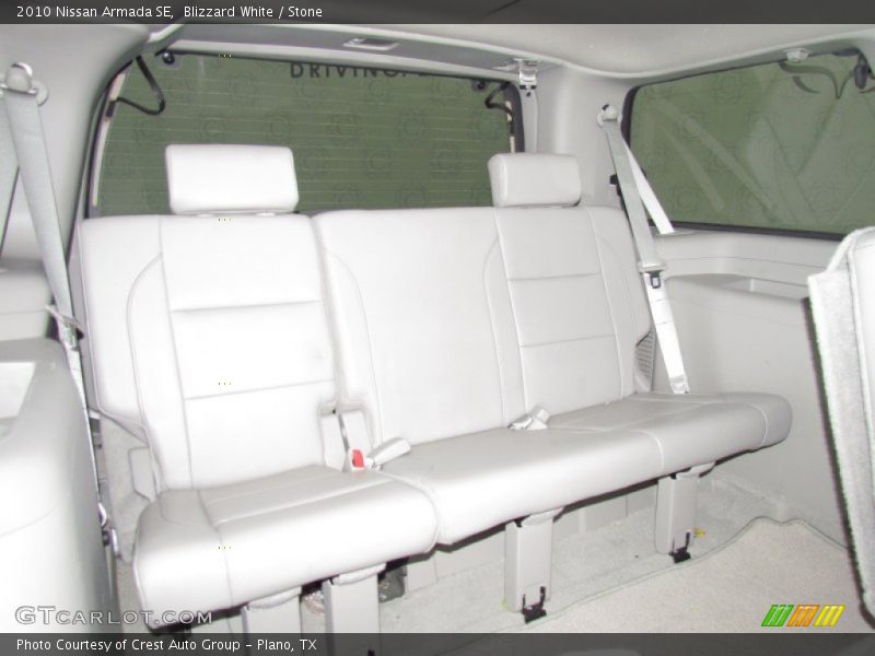 Blizzard White / Stone 2010 Nissan Armada SE