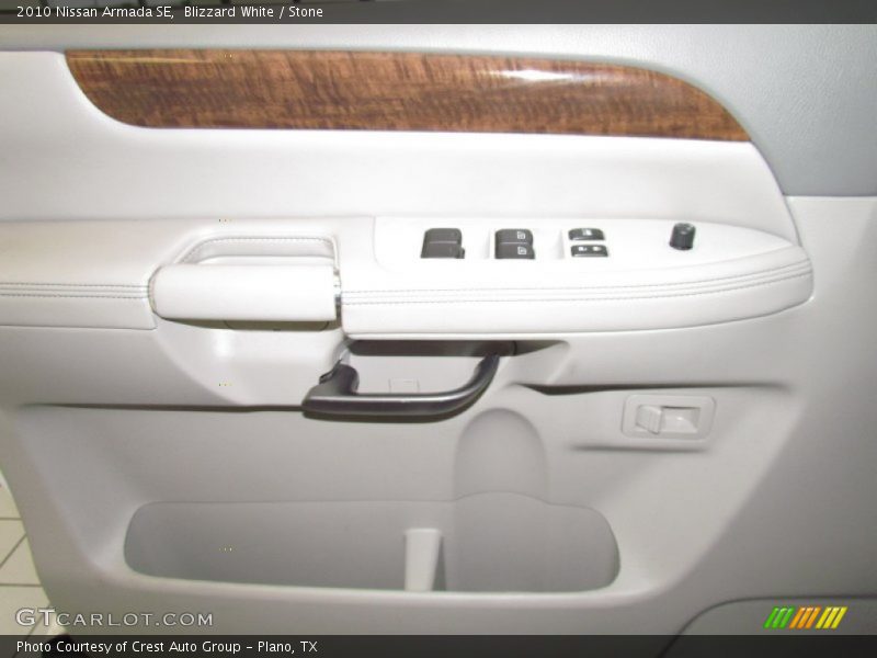 Blizzard White / Stone 2010 Nissan Armada SE