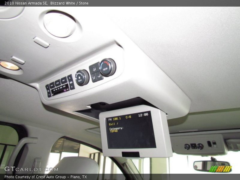 Blizzard White / Stone 2010 Nissan Armada SE