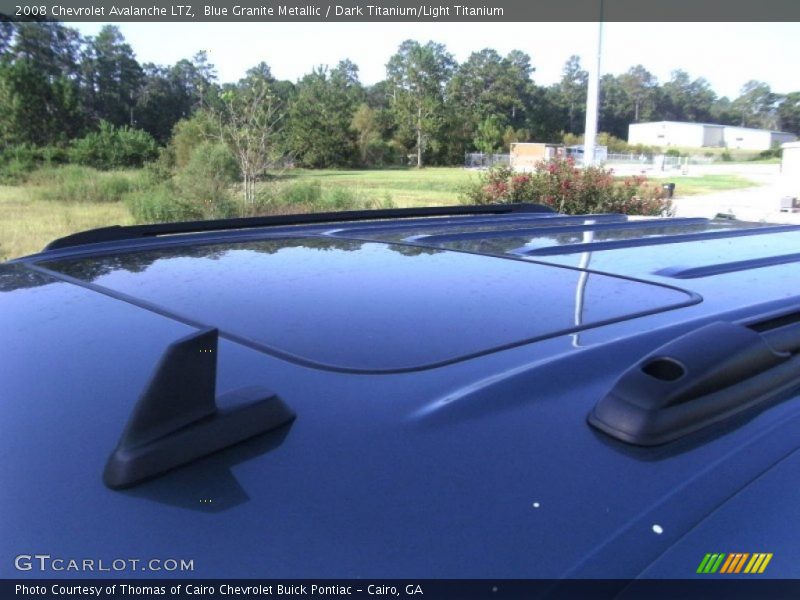 Blue Granite Metallic / Dark Titanium/Light Titanium 2008 Chevrolet Avalanche LTZ