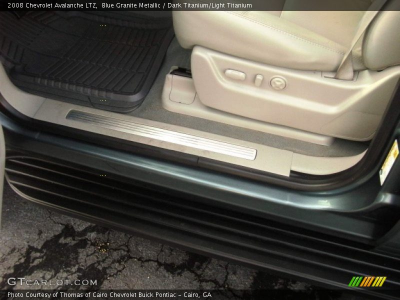 Blue Granite Metallic / Dark Titanium/Light Titanium 2008 Chevrolet Avalanche LTZ