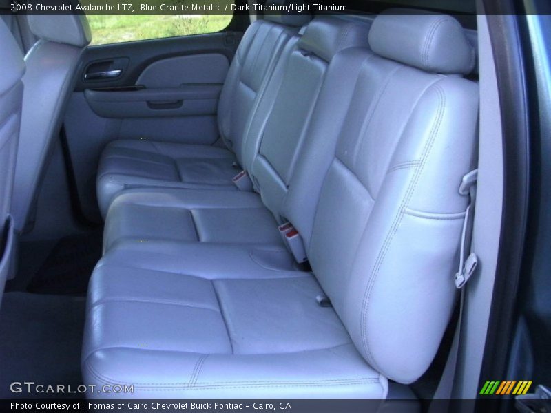 Blue Granite Metallic / Dark Titanium/Light Titanium 2008 Chevrolet Avalanche LTZ