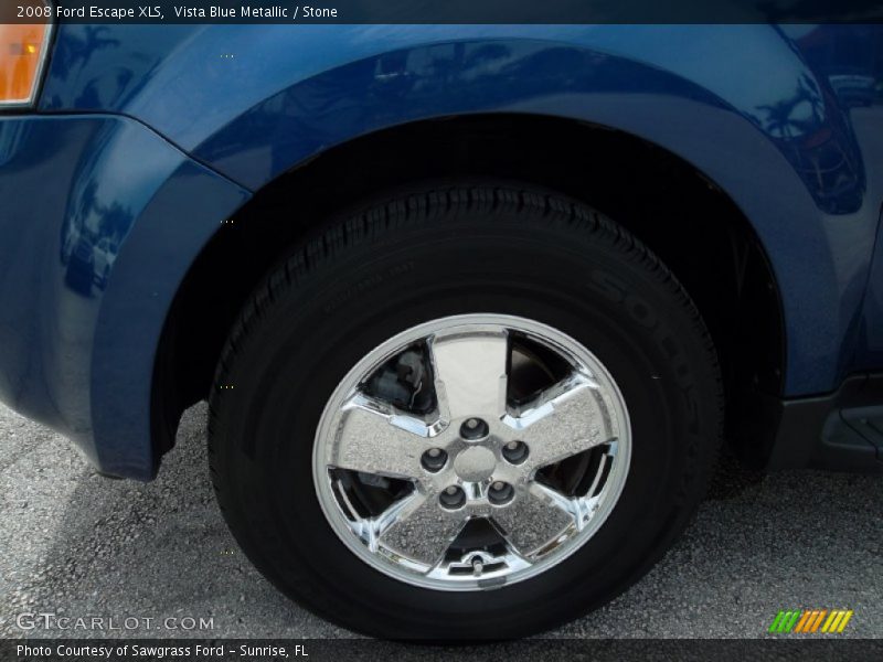 Vista Blue Metallic / Stone 2008 Ford Escape XLS