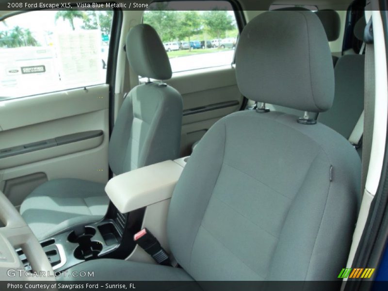 Vista Blue Metallic / Stone 2008 Ford Escape XLS