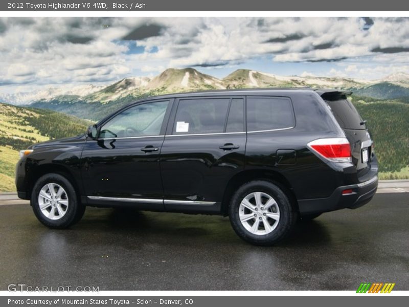 Black / Ash 2012 Toyota Highlander V6 4WD