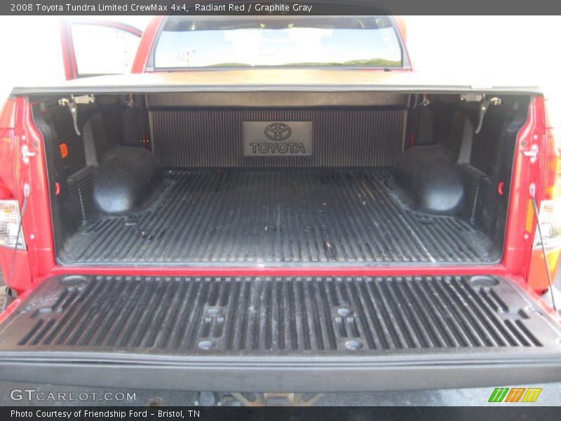 Radiant Red / Graphite Gray 2008 Toyota Tundra Limited CrewMax 4x4