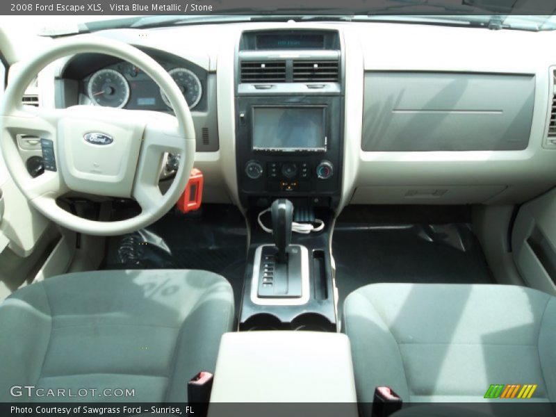 Vista Blue Metallic / Stone 2008 Ford Escape XLS