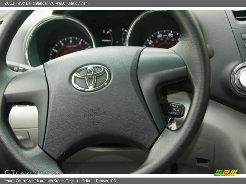 Black / Ash 2012 Toyota Highlander V6 4WD