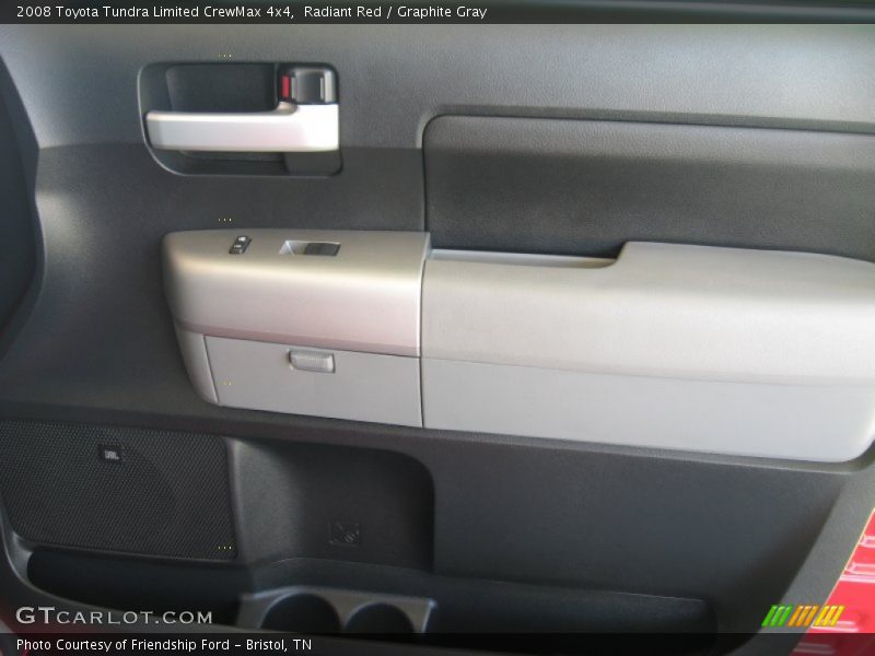 Radiant Red / Graphite Gray 2008 Toyota Tundra Limited CrewMax 4x4