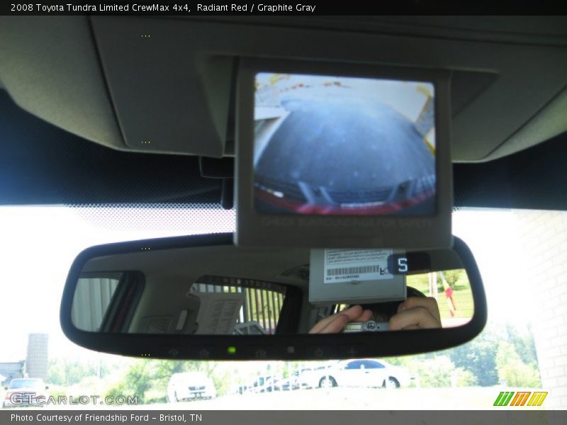 Radiant Red / Graphite Gray 2008 Toyota Tundra Limited CrewMax 4x4