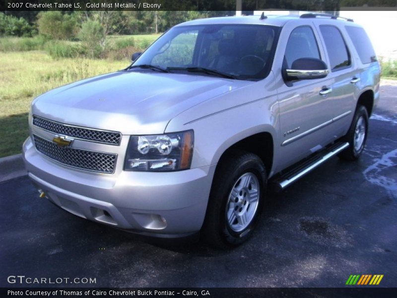 Gold Mist Metallic / Ebony 2007 Chevrolet Tahoe LS
