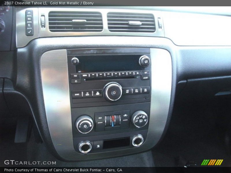 Gold Mist Metallic / Ebony 2007 Chevrolet Tahoe LS