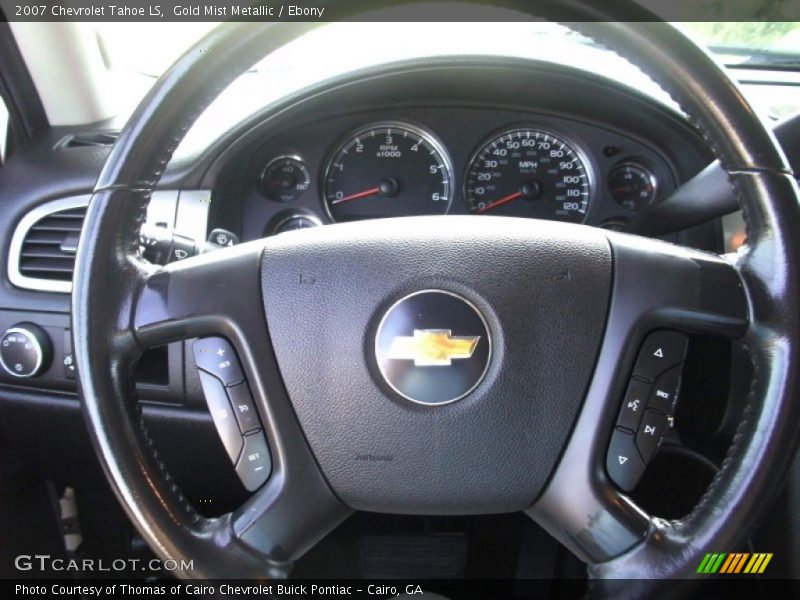 Gold Mist Metallic / Ebony 2007 Chevrolet Tahoe LS