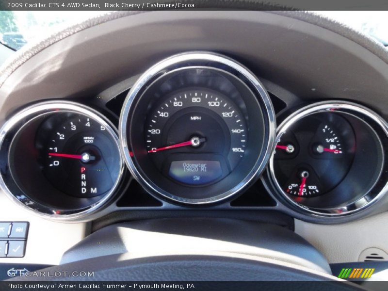  2009 CTS 4 AWD Sedan 4 AWD Sedan Gauges