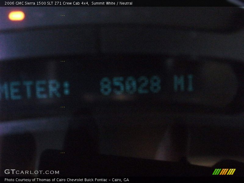 Summit White / Neutral 2006 GMC Sierra 1500 SLT Z71 Crew Cab 4x4