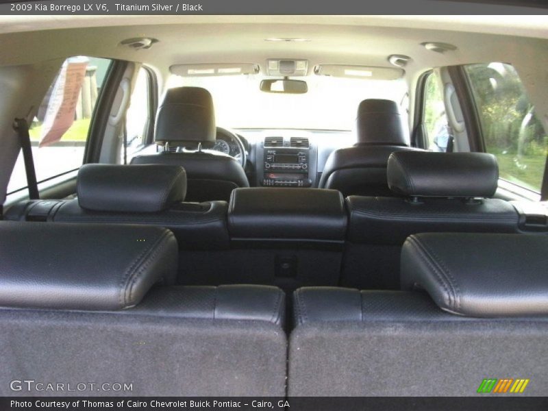 Titanium Silver / Black 2009 Kia Borrego LX V6