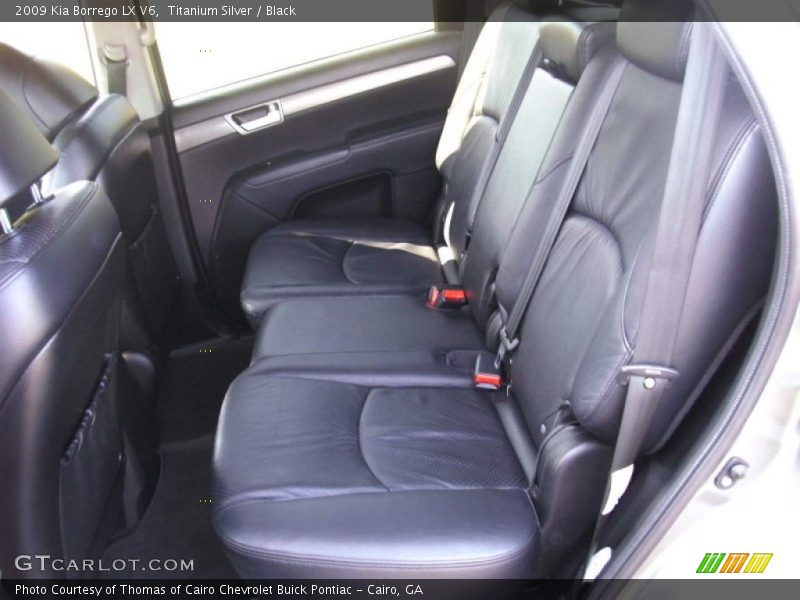 Titanium Silver / Black 2009 Kia Borrego LX V6