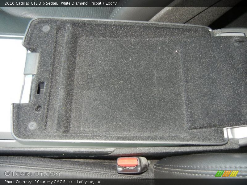 White Diamond Tricoat / Ebony 2010 Cadillac CTS 3.6 Sedan